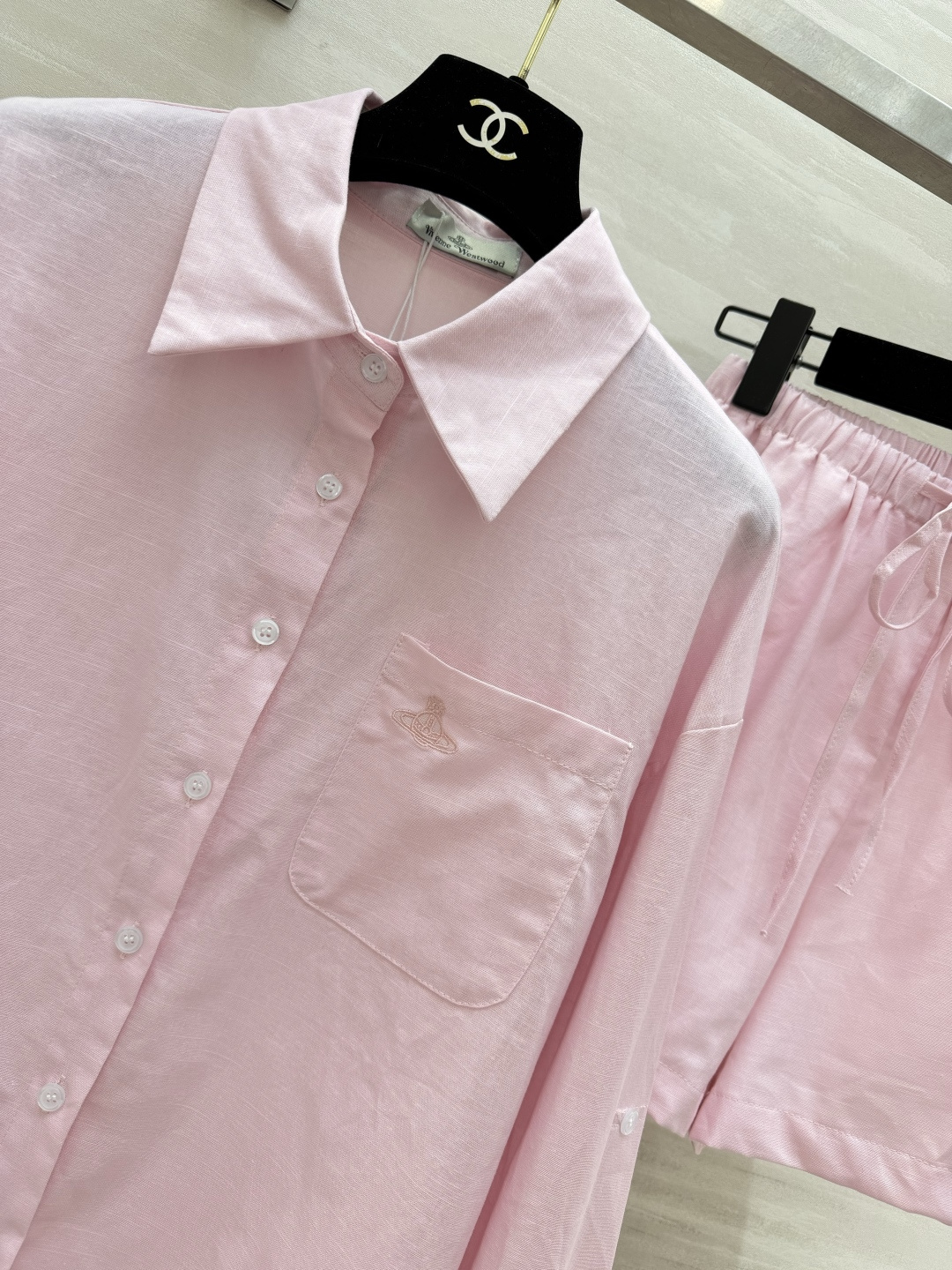 Vivienne Westwood/西太后 夏日白月光套装 上线✨oversize白衬衫+抽绳短裤 一整
