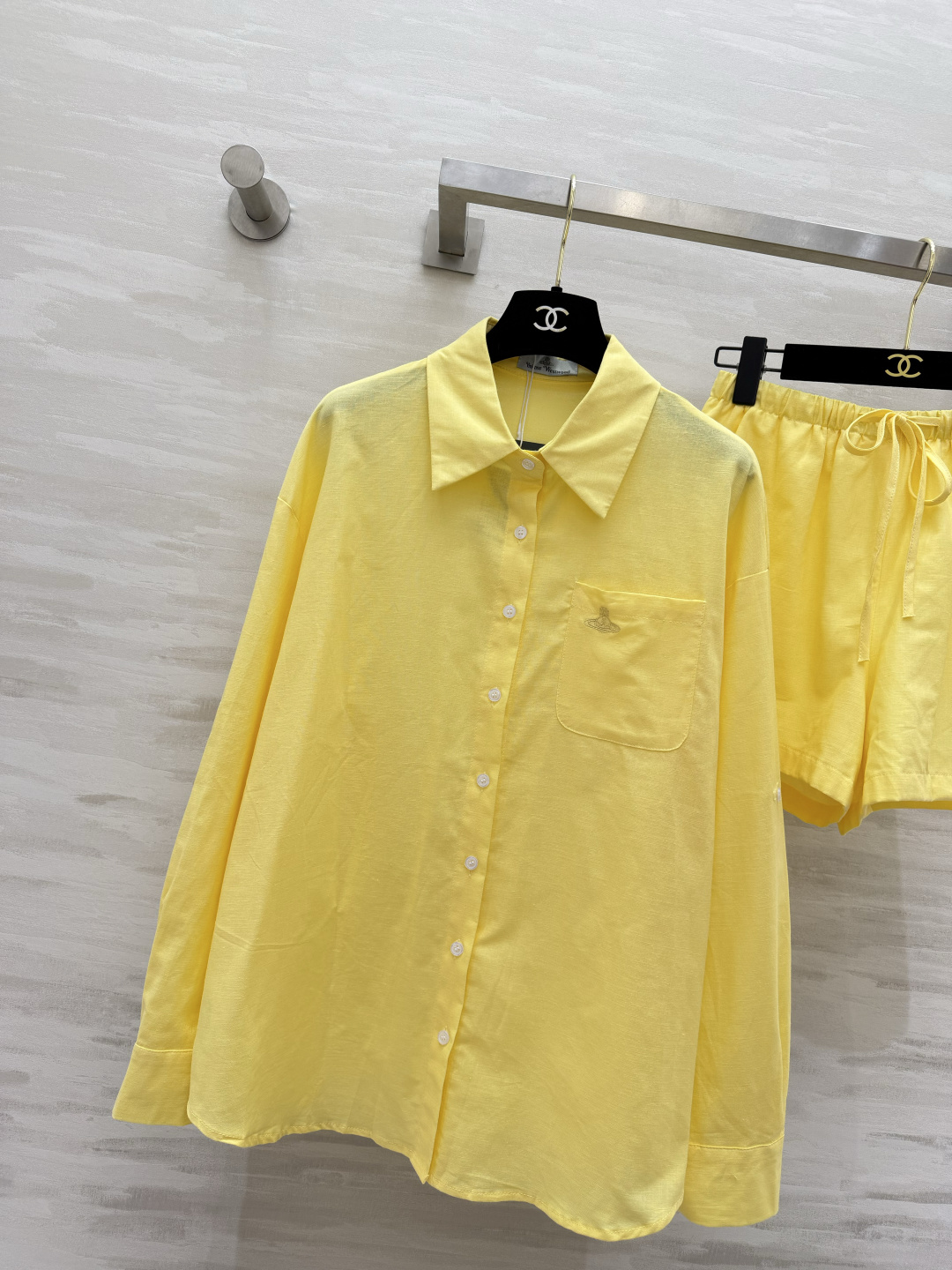 Vivienne Westwood/西太后 夏日白月光套装 上线✨oversize白衬衫+抽绳短裤 一整
