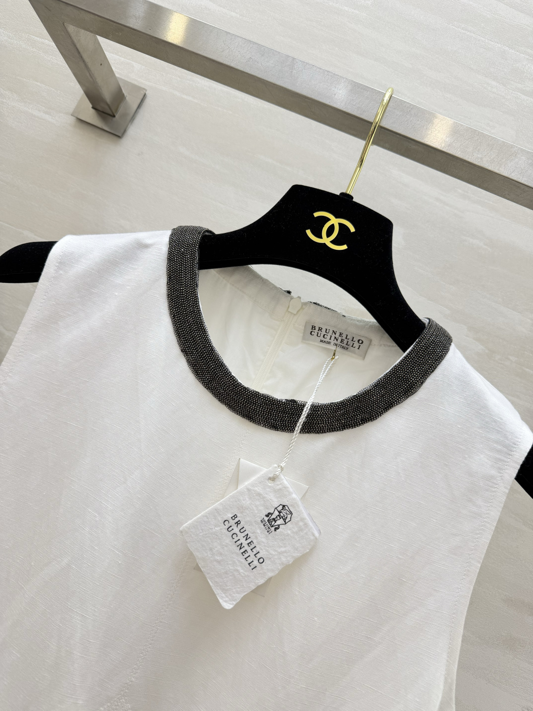 🌿 Brunello Cucinell♡²⁶极简亚麻无袖长裙 意大利慵懒松弛感 一眼沦陷的干净气质 甄选