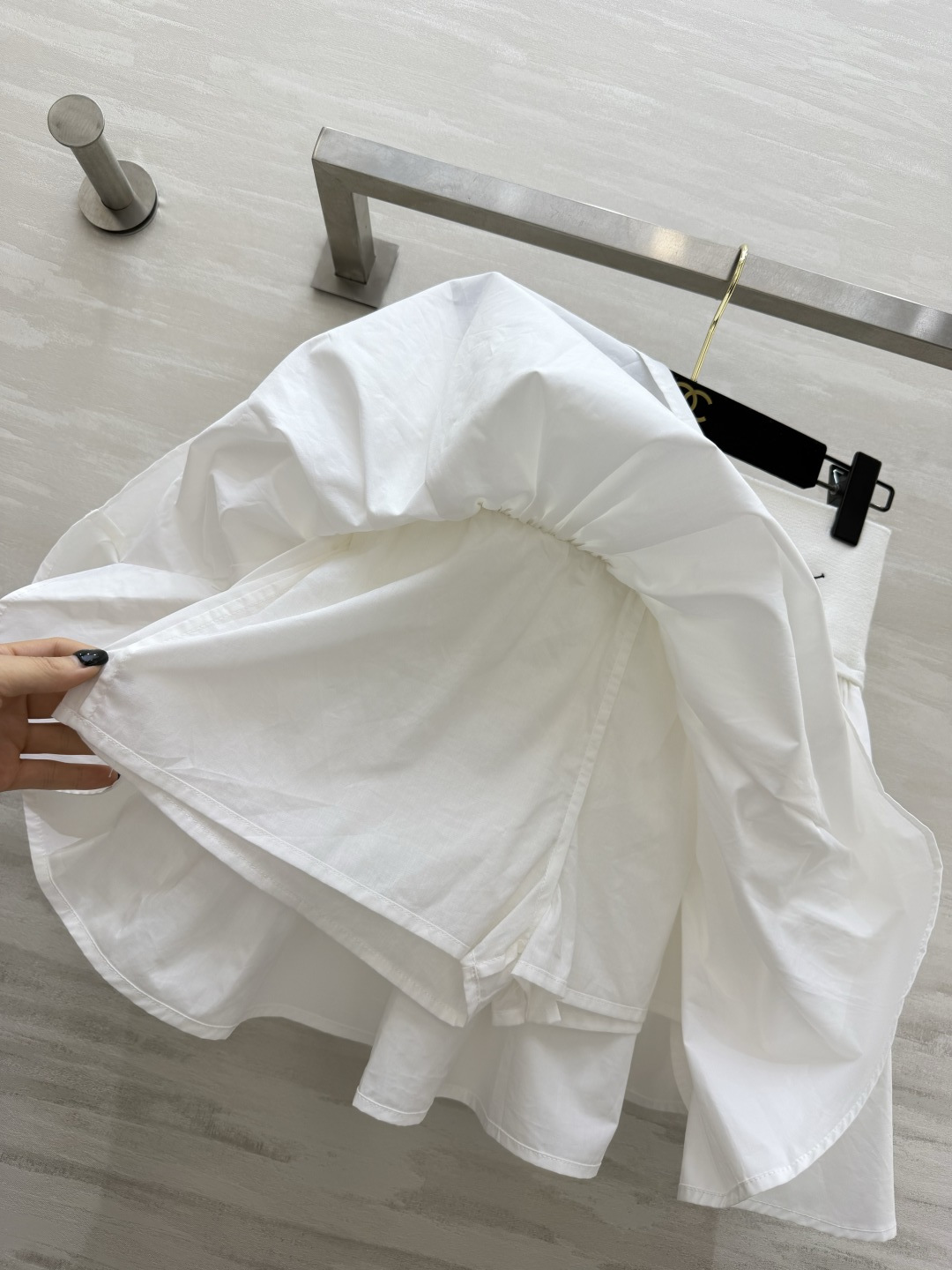 Ralph｜小钱风🌬️永远不会过时的小马刺绣百褶短裙 黑白双色经典配色 宽边高腰腰头 舒服藏肉还能拉高腰