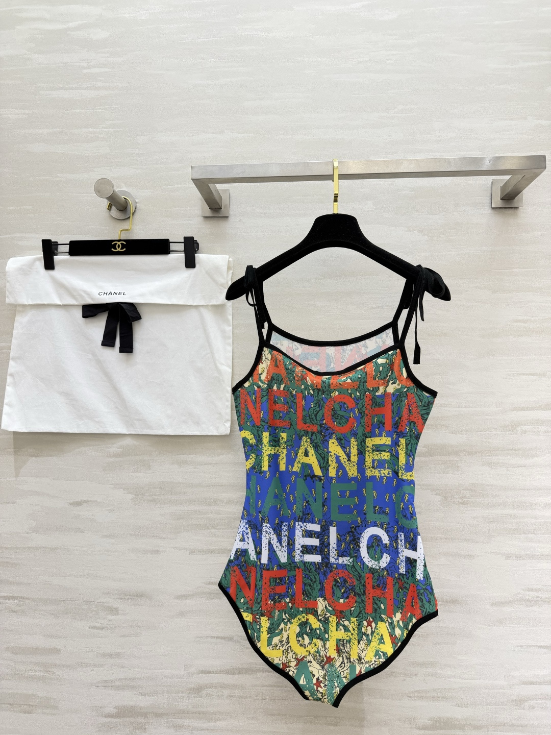 Chane♡²⁶Coco beach｜夏日沙滩度假🏖️蝴蝶结泳衣 高品质定制 现货首发size：36/3