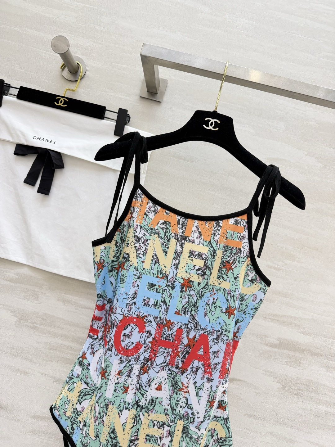 Chane♡²⁶Coco beach｜夏日沙滩度假🏖️蝴蝶结泳衣 高品质定制 现货首发size：36/3