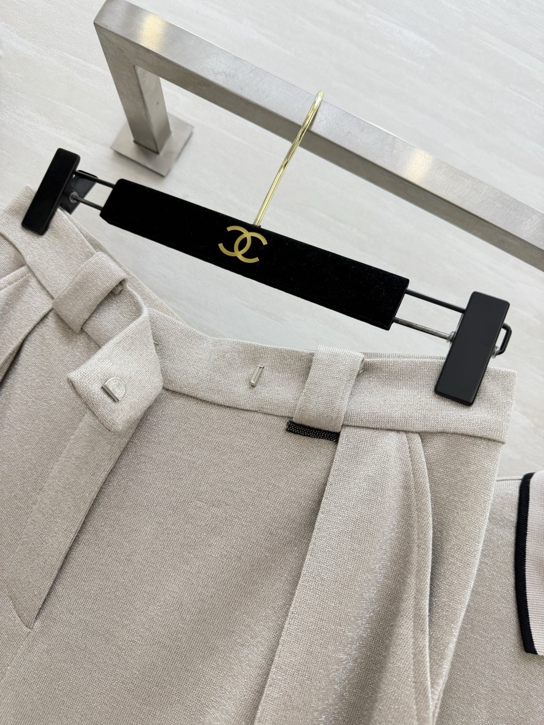「慵懒松弛感天花板✨Brunello Cucinell♡²⁶POLO套装 领口撞色温柔又显贵 软糯透气的