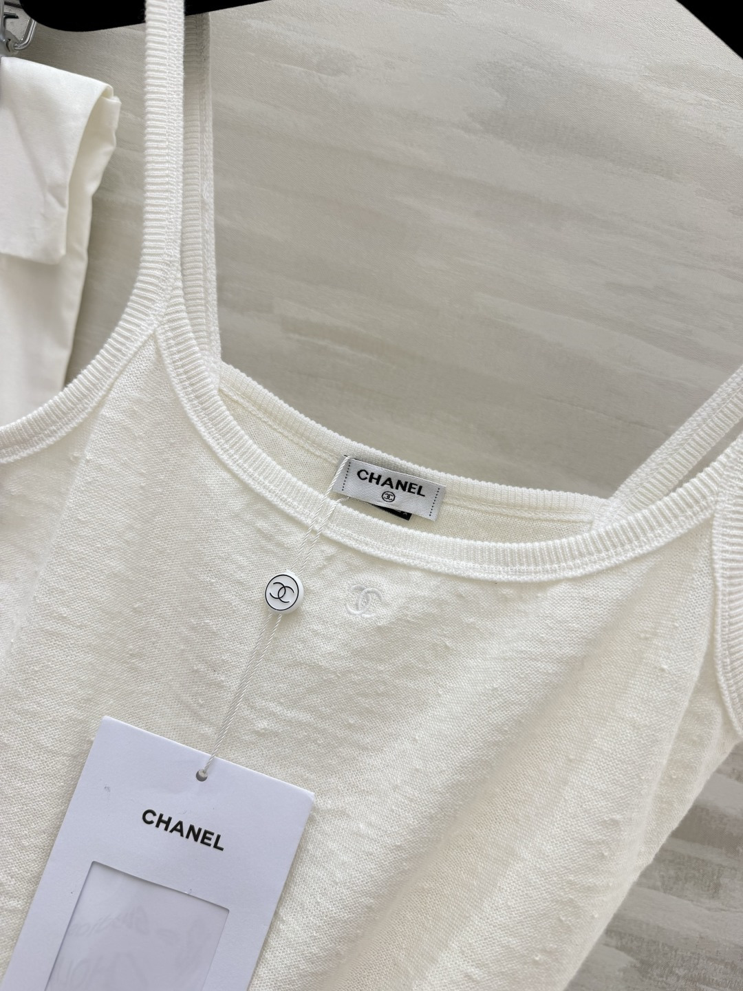 #Chane♡²⁶P 黑白撞色吊带 原版开发 高品质定制 现货首发size：36/38/40（）