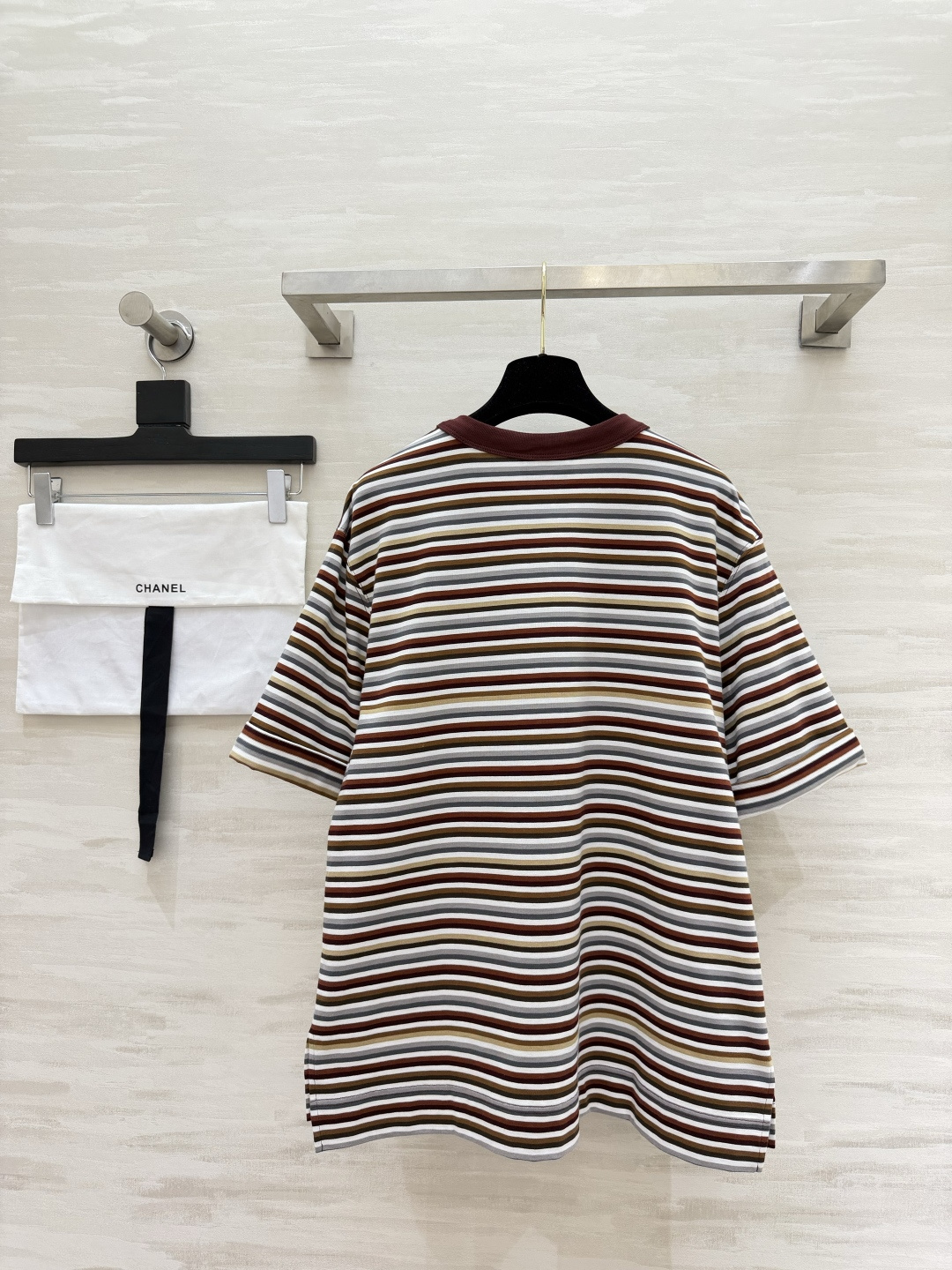 Chane♡²⁶M cocobeach｜条纹T恤 俏皮海马图案 高品质定制 现货首发size：36/38