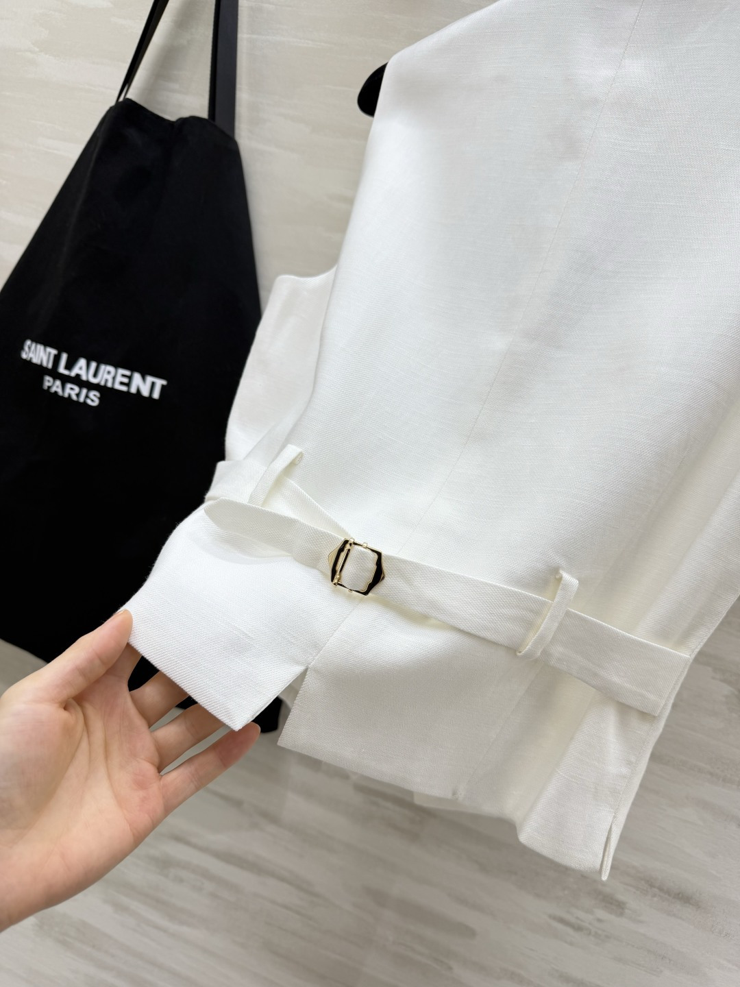 ysl²⁶亚麻马甲+阔腿裤套装 自带松弛感的一套 利落剪裁 天然亚麻质感 不挑身材不挑搭配 高品质定制 