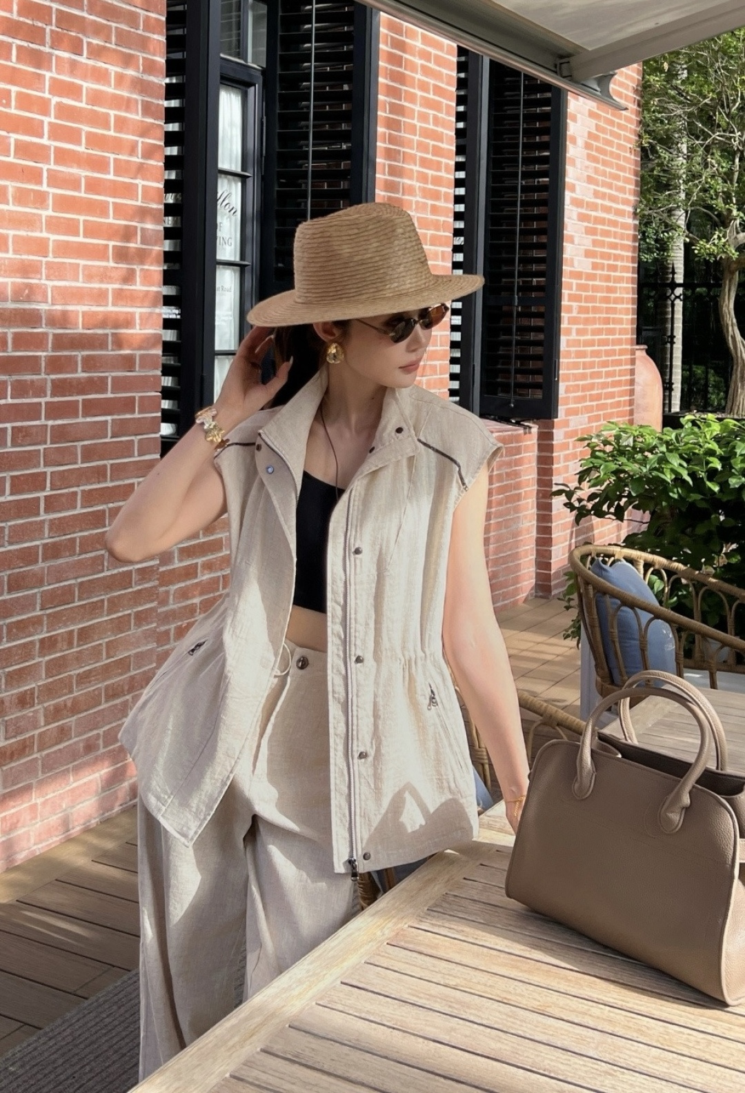 NO:883094,Atmospheric Suit｜Wear a relaxed and high-quality feel on your body and look stunning in any photoshoot, women's clothing,19860909氛围感套装｜把松弛高级感穿在身上 随便一拍都很出片,女装,,Women's clothing