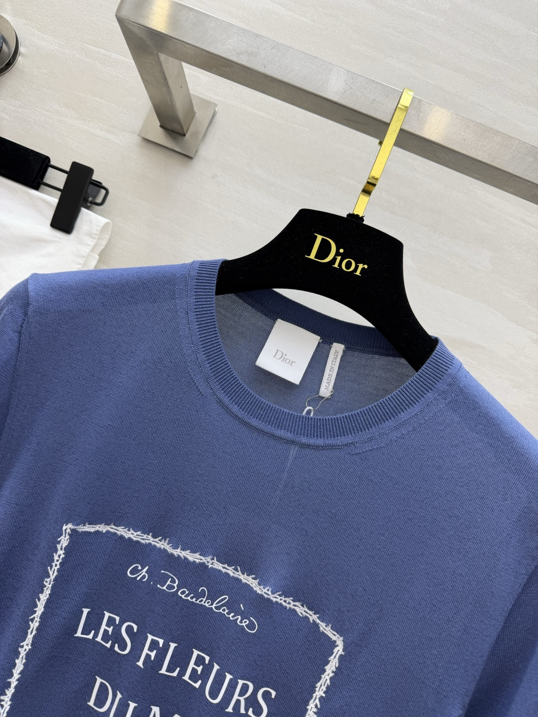 Dio♡²⁶ss梦想图书馆系列 封面图案针织短袖 100%桑蚕丝 高品质定制 现货首发size：36/3