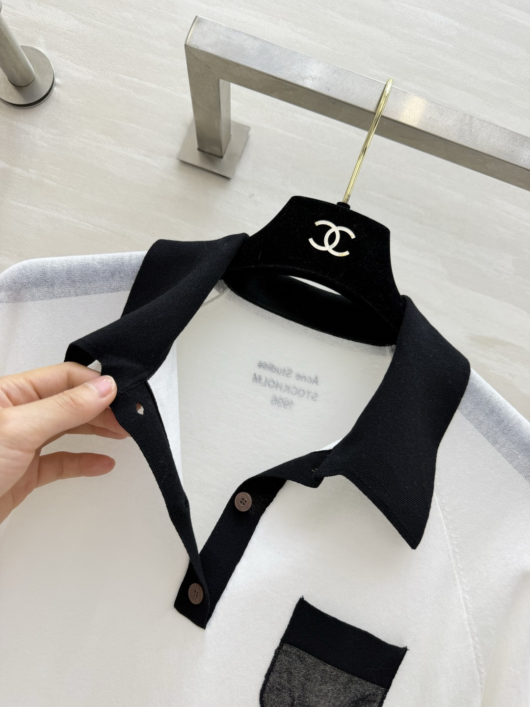 Acne Studios | 休闲感T恤 高品质定制 现货首发size：S/M/L（）