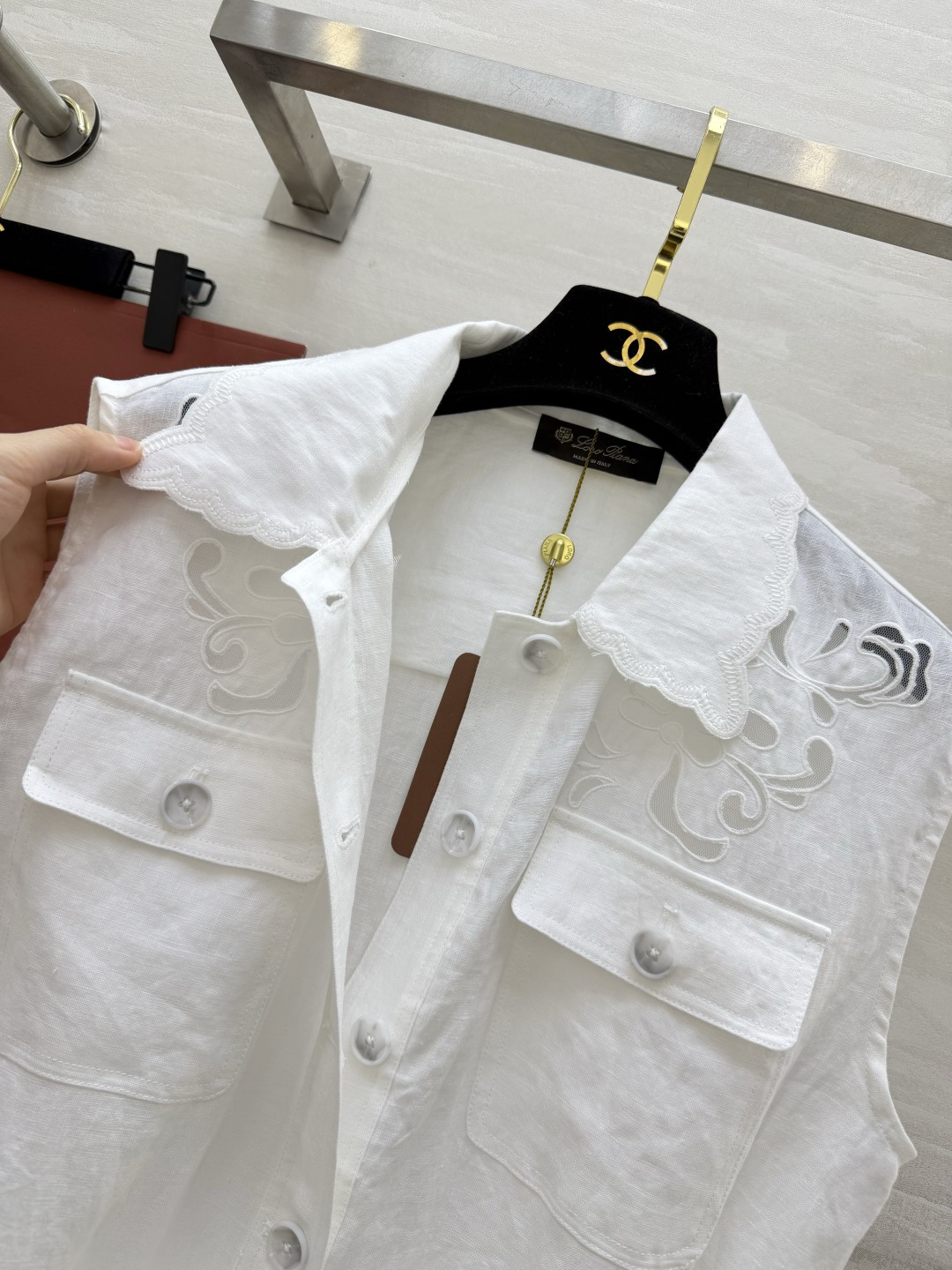 로로피아나 여성 반팔 132270 Loro Piana T Shirt 썸네일 이미지