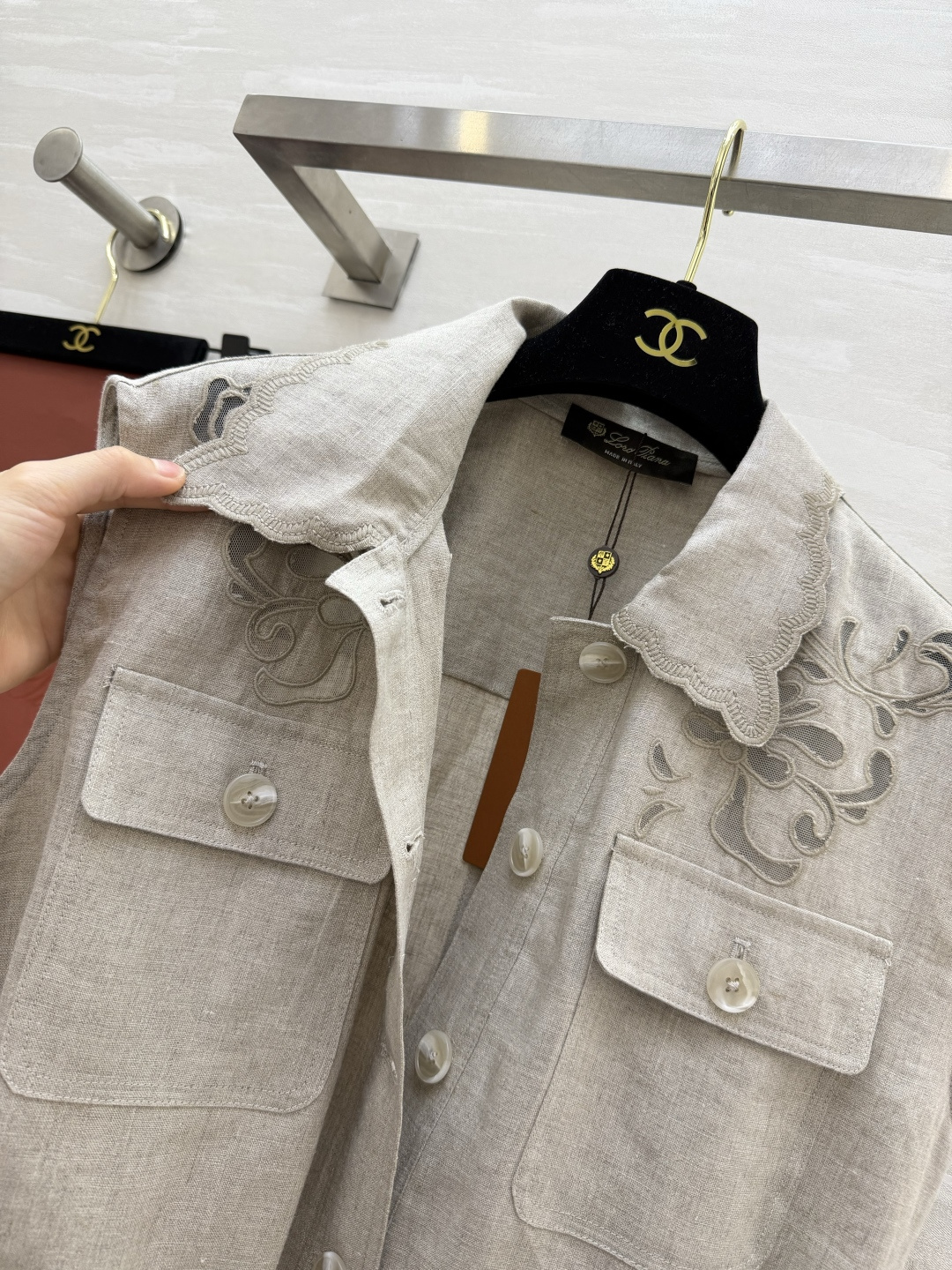 로로피아나 여성 반팔 132269 Loro Piana T Shirt 썸네일 이미지