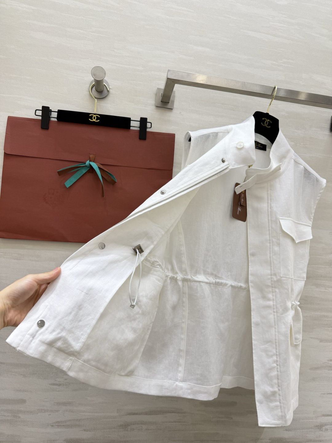 로로피아나 여성 반팔 132265 Loro Piana T Shirt 썸네일 이미지