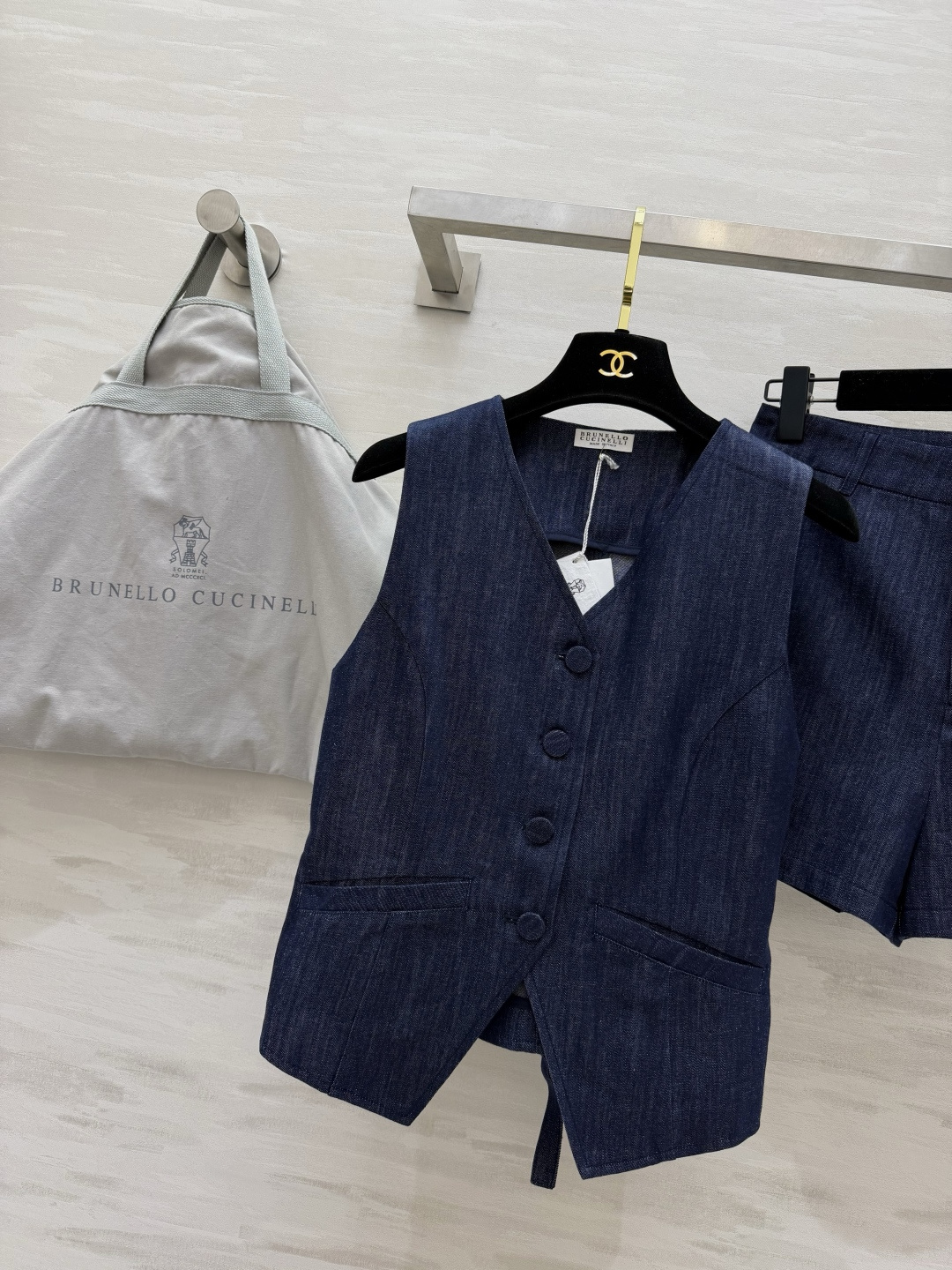 BrunelloCucinell♡²⁶ 夏款亚麻穿搭 整套发售 高品质定制 现货来size：S/M/L（