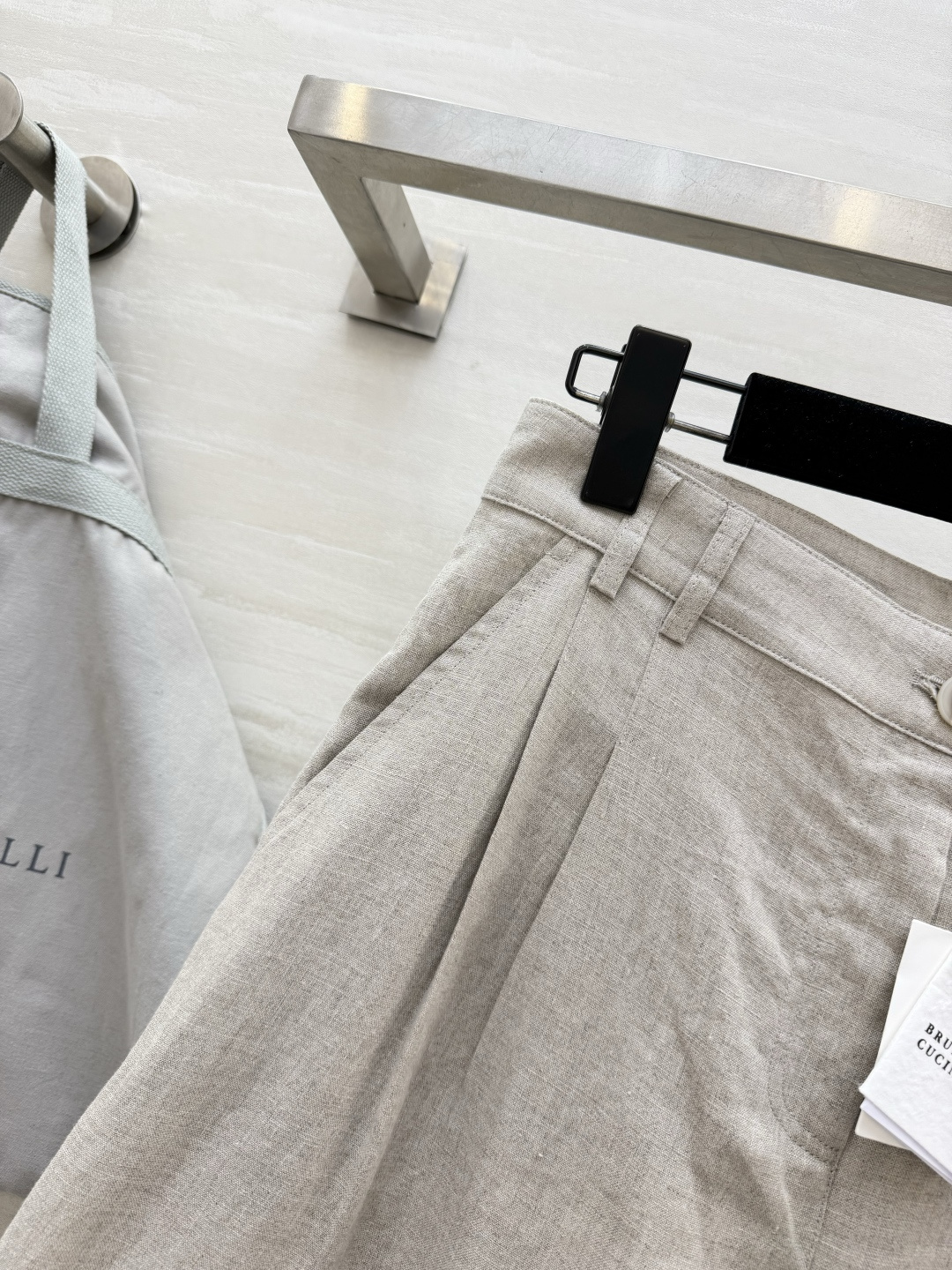 Brunello Cucinell♡²⁶亚麻阔腿西裤|意式松弛通勤神裤 高支雨露亚麻 天然肌理自带哑光高 Brunello Cucinell♡²⁶亚麻阔腿西裤|意式松弛通勤神裤 高支雨露亚麻 天然肌理自带哑光高
