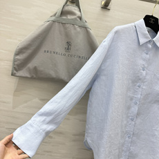 Brunello Cucinell♡²⁶亚麻长袖衬衫|意式松弛天花板 高支天然雨露亚麻 自带原生麻料肌理 Brunello Cucinell♡²⁶亚麻长袖衬衫|意式松弛天花板 高支天然雨露亚麻 自带原生麻料肌理