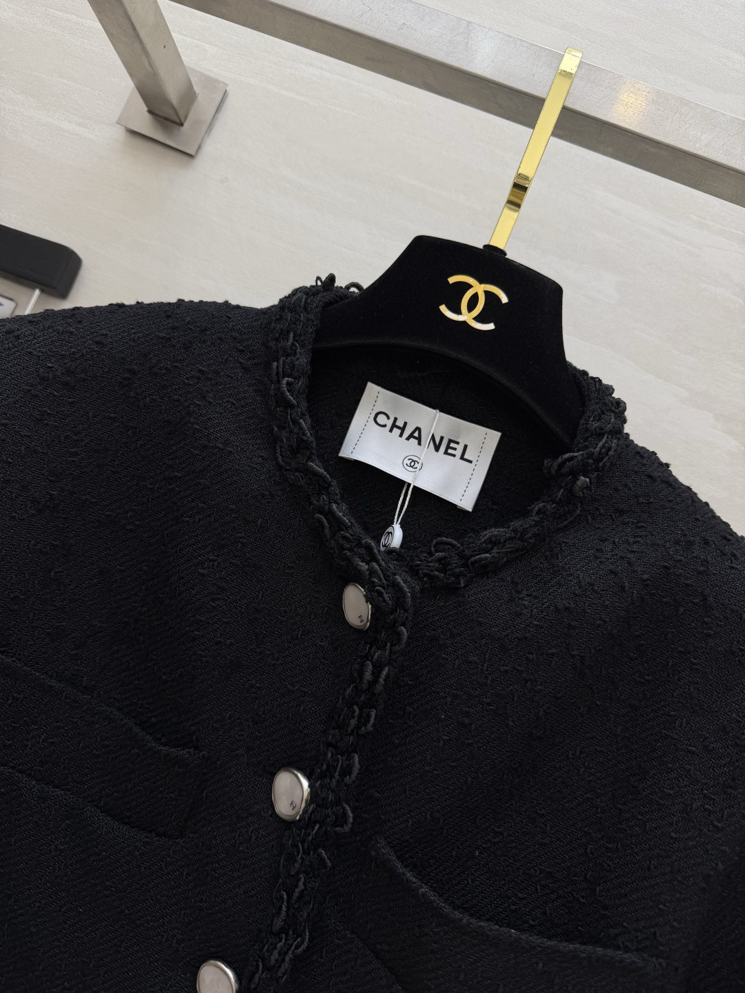 Chane♡²⁶S 经典四口袋设计软呢外套  100%桑蚕丝内衬 高品质定制 现货首发size：36/3