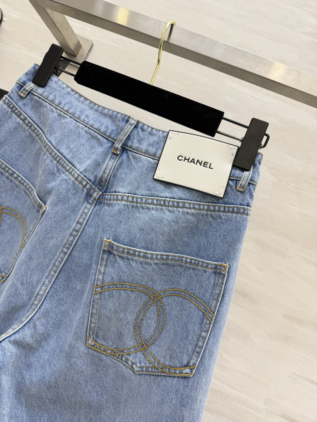 Chane♡²⁶小脚牛仔裤 原版开发 高品质定制 现货首发size：36/38/40（）