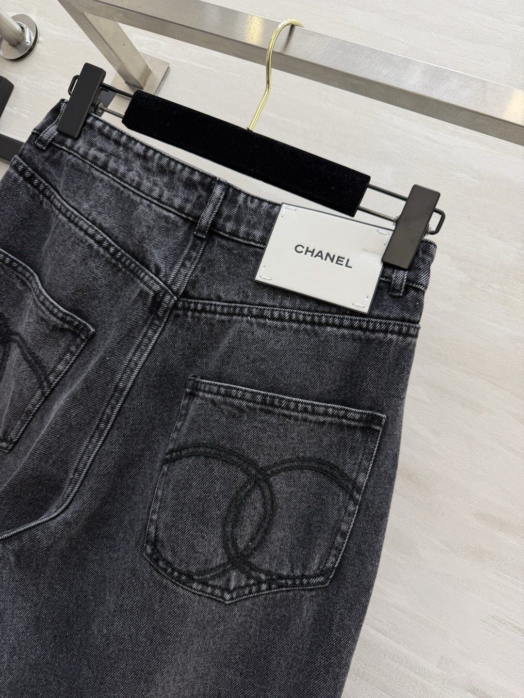 Chane♡²⁶小脚牛仔裤 原版开发 高品质定制 现货首发size：36/38/40（）