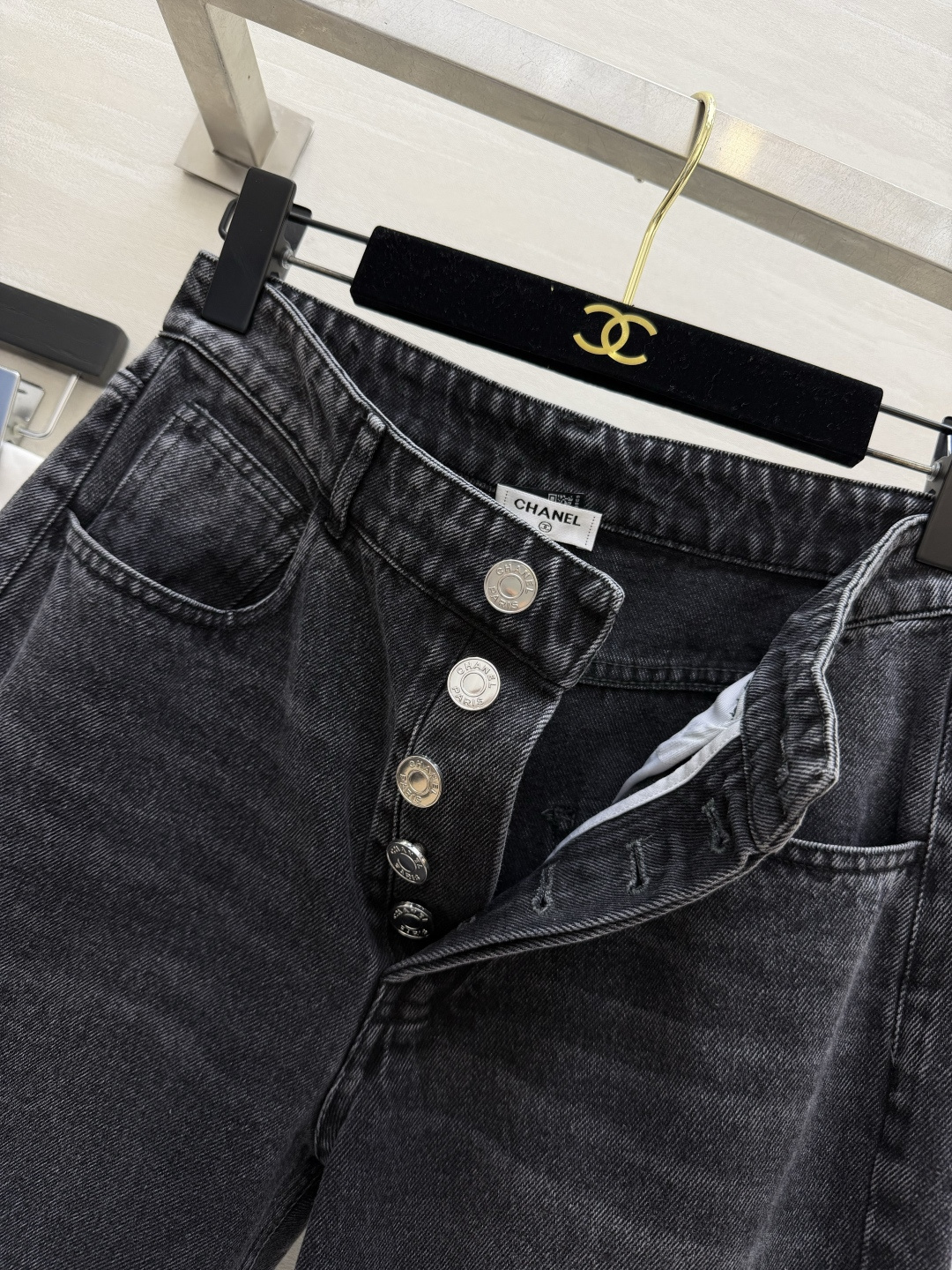 Chane♡²⁶小脚牛仔裤 原版开发 高品质定制 现货首发size：36/38/40（）