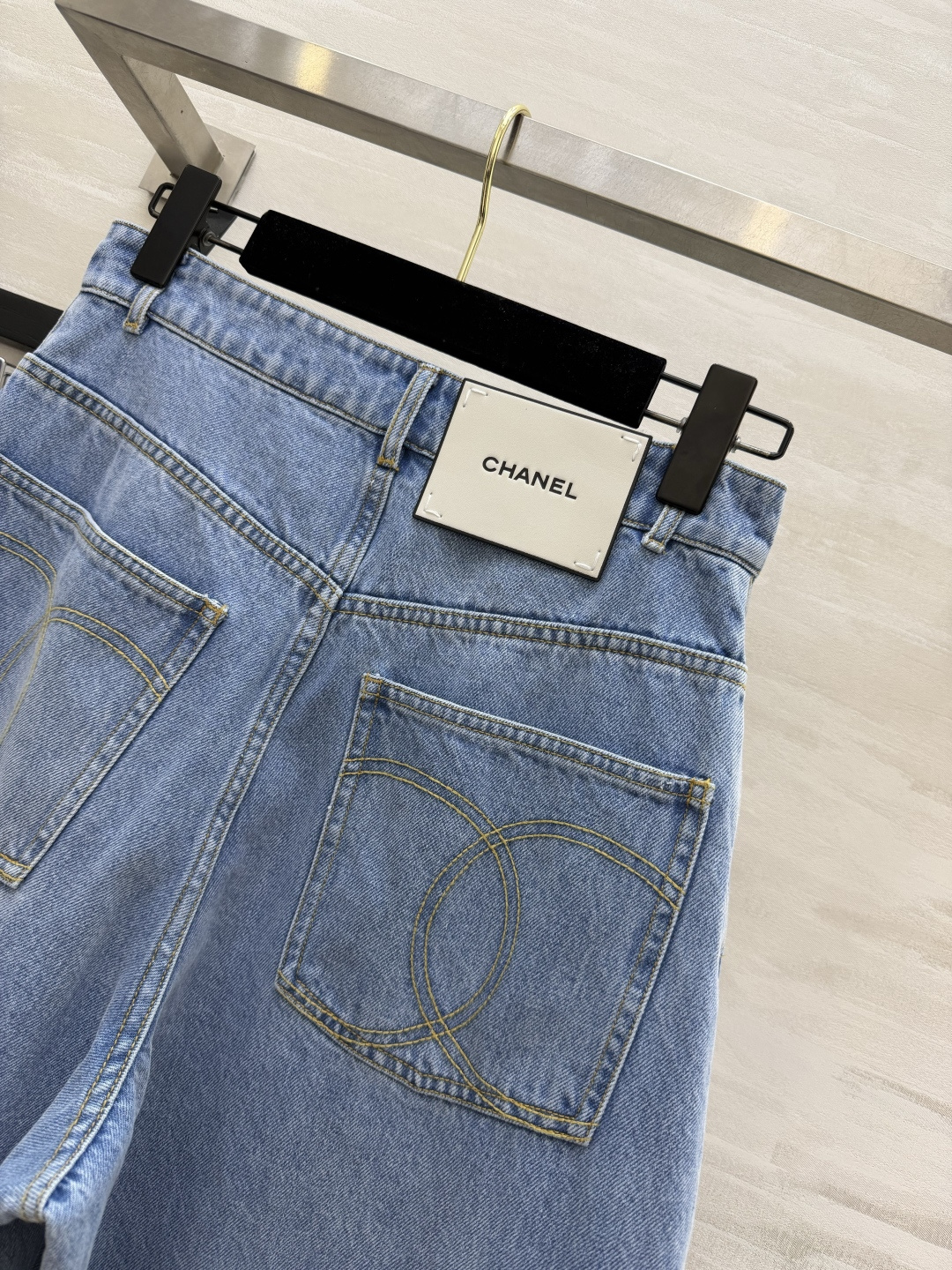 Chane♡²⁶A 珍妮同款牛仔阔腿裤 原版购入开发 高品质定制 现货首发size：36/38/40（）