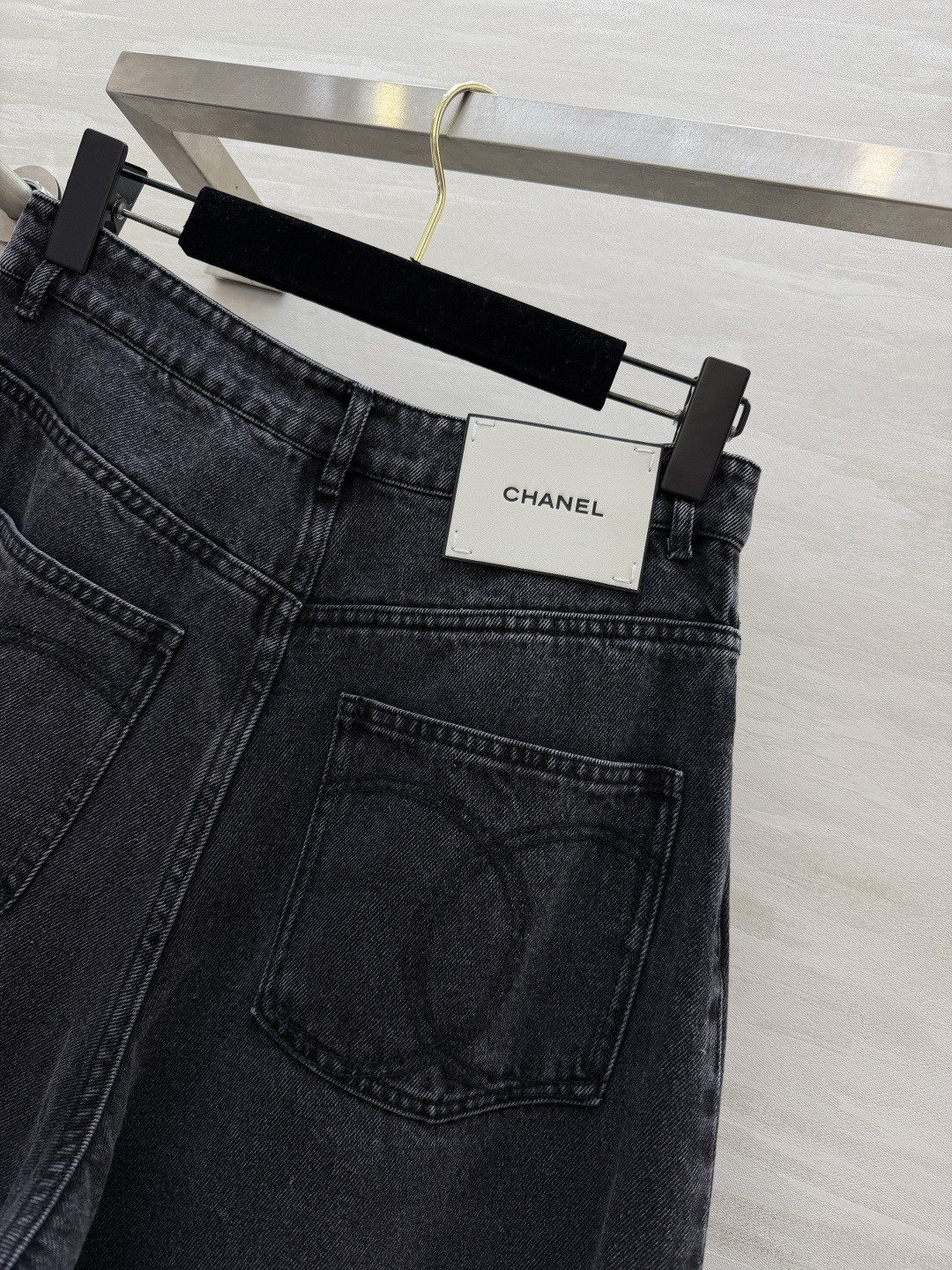 Chane♡²⁶A 珍妮同款牛仔阔腿裤 原版购入开发 高品质定制 现货首发size：36/38/40（）