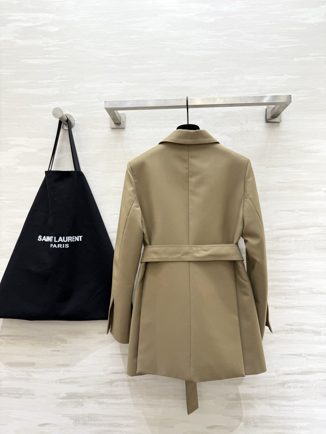#ysl²⁶新款 羊毛西装外套 高品质定制 现货首发size：S/M/L/XL（s码肩宽：38，胸围：92，衣长：72）