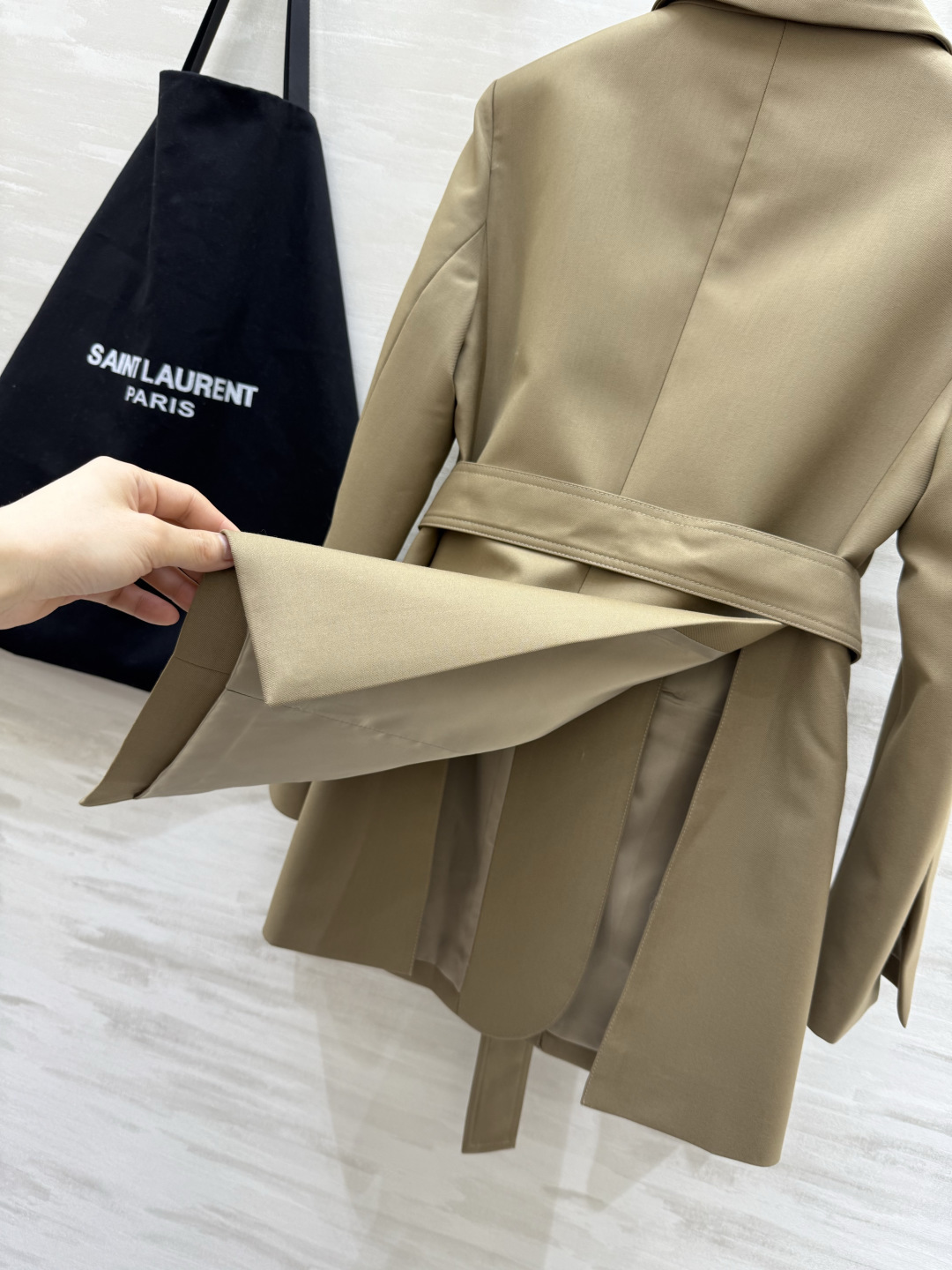 #ysl²⁶新款 羊毛西装外套 高品质定制 现货首发size：S/M/L/XL（s码肩宽：38，胸围：92，衣长：72）