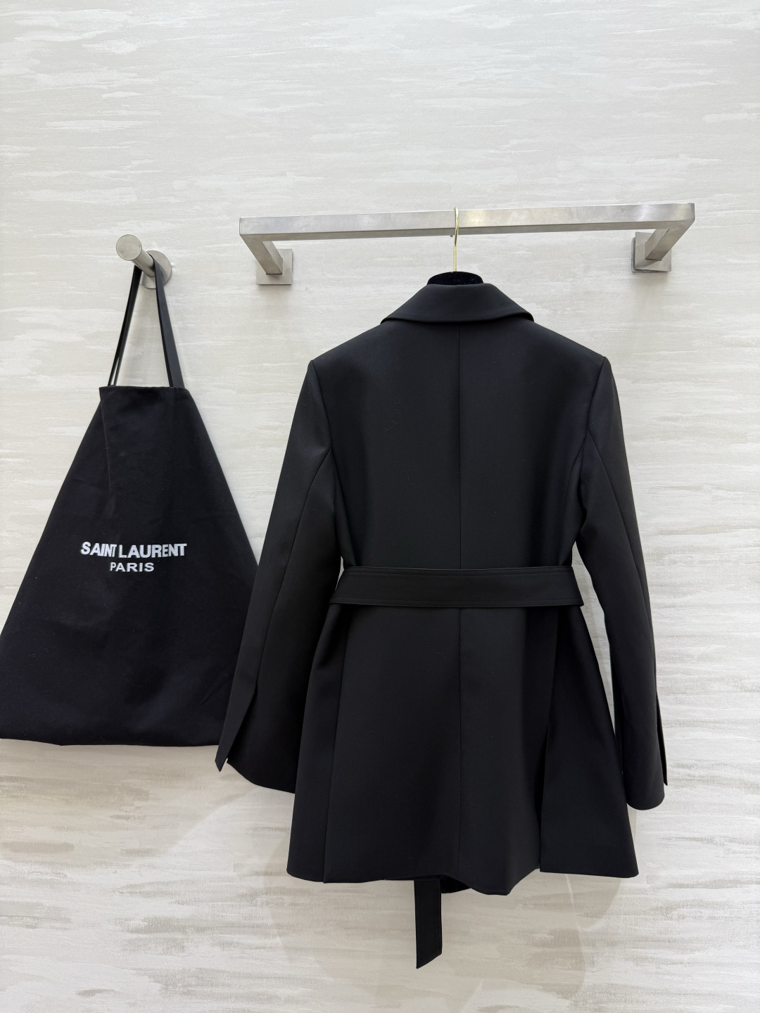 #ysl²⁶新款 羊毛西装外套 高品质定制 现货首发size：S/M/L/XL（s码肩宽：38，胸围：92，衣长：72）