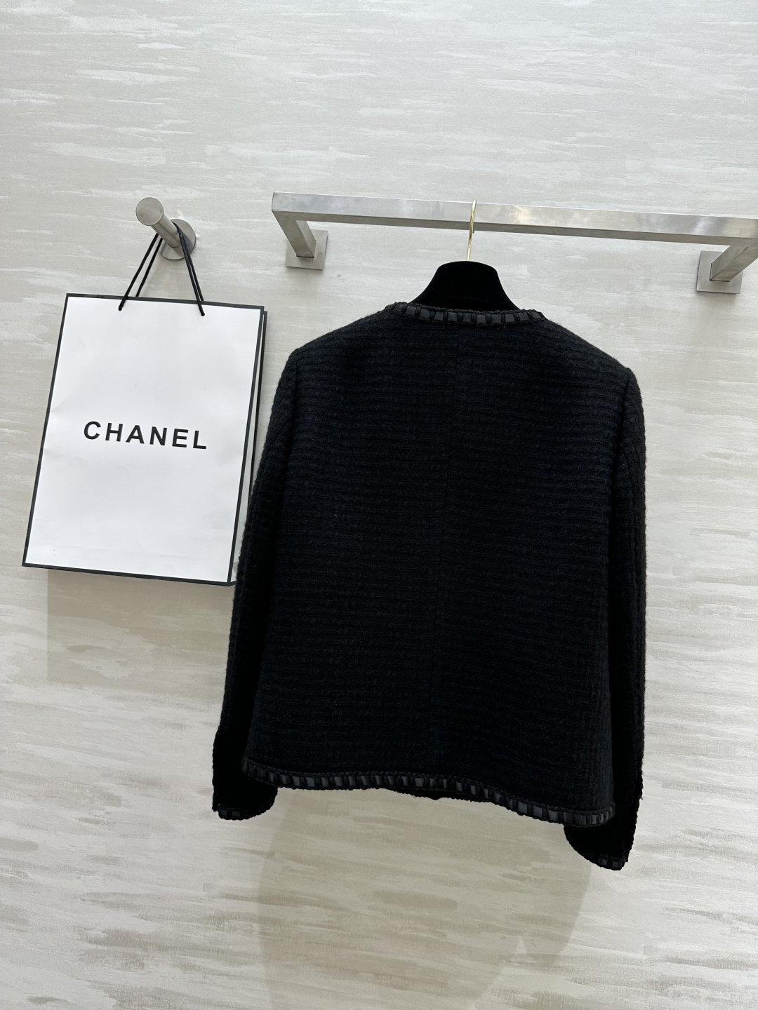#Chane♡中古系羊毛软花呢外套 原版定制编织100%羊毛软花呢面料 经典口袋气质名媛 复古高级!开模定制双C字母lo #Chane♡中古系羊毛软花呢外套 原版定制编织100%羊毛软花呢面料 经典口袋气质名媛 复古高级!开模定制双C字母lo