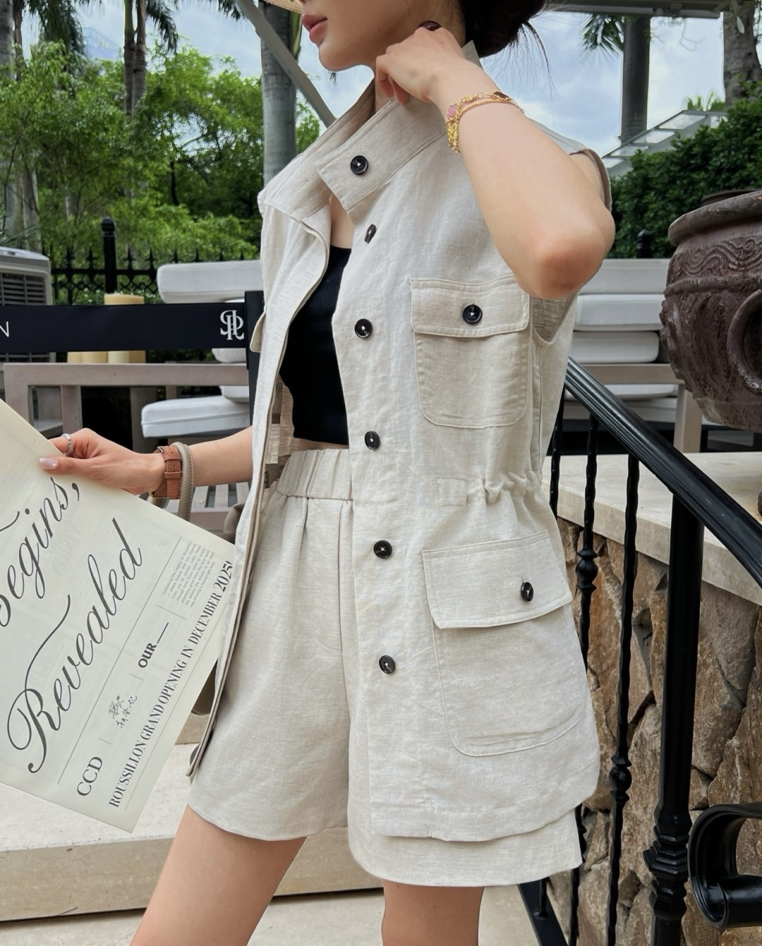 NO:943219,The original color hemp gray is relaxed and retro, artistic and casual, and has a sense of minimalism and high-end!  ,women's clothing,19860909原色麻灰松弛复古,文艺随性,极简高级感拉满！,女装,,Women's clothing