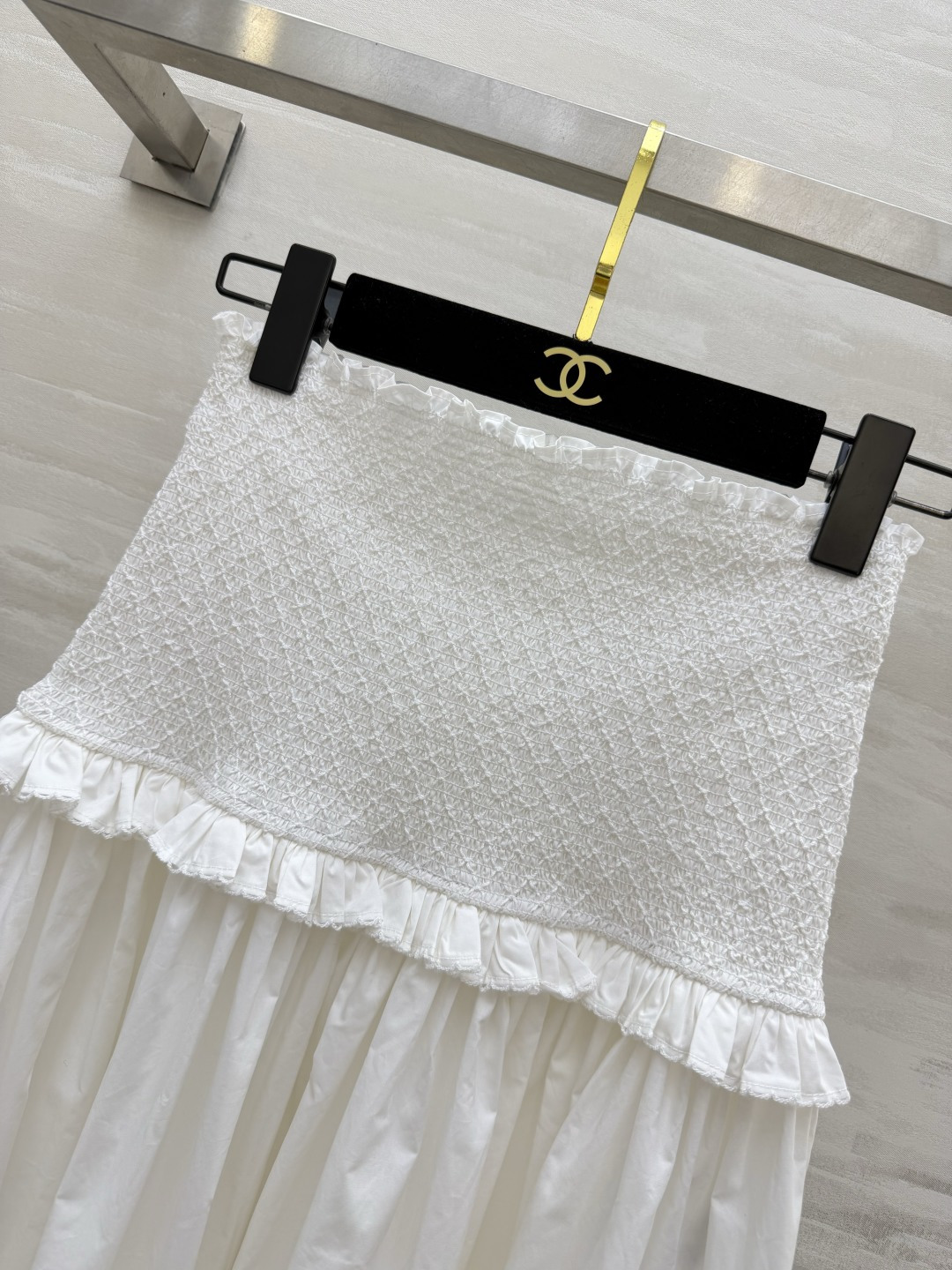 zimmerman♡²⁶复古蕾丝大摆半裙🤍高腰弹力针织腰头｜不挑腰围 A字大伞裙 藏胯显瘦 下摆重工镂空蕾丝花边 飘逸大