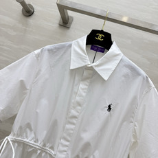 Polo RalphLauren²⁶紫标系列休闲风衬衫连衣裙🤍💙两色上新|白/浅蓝 清爽松弛感 经典翻领短袖衬衫版型 胸 Polo RalphLauren²⁶紫标系列休闲风衬衫连衣裙🤍💙两色上新|白/浅蓝 清爽松弛感 经典翻领短袖衬衫版型 胸