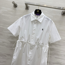 Polo RalphLauren²⁶紫标系列休闲风衬衫连衣裙🤍💙两色上新|白/浅蓝 清爽松弛感 经典翻领短袖衬衫版型 胸 Polo RalphLauren²⁶紫标系列休闲风衬衫连衣裙🤍💙两色上新|白/浅蓝 清爽松弛感 经典翻领短袖衬衫版型 胸
