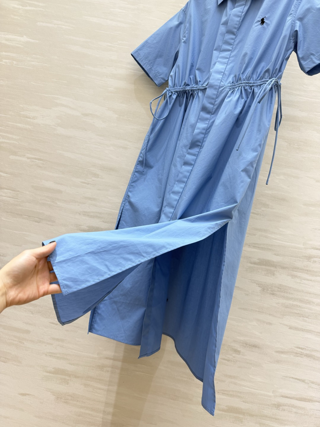 Polo RalphLauren²⁶紫标系列休闲风衬衫连衣裙🤍💙两色上新｜白/浅蓝 清爽松弛感 经典翻领短袖衬衫版型 胸