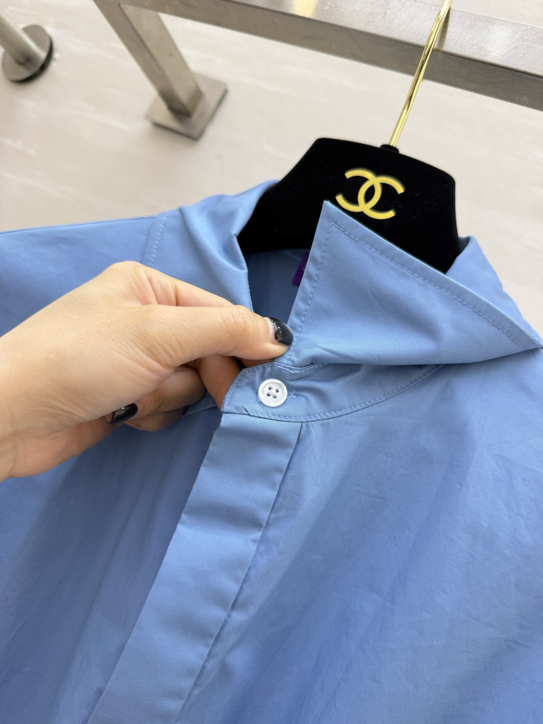 Polo RalphLauren²⁶紫标系列休闲风衬衫连衣裙🤍💙两色上新｜白/浅蓝 清爽松弛感 经典翻领短袖衬衫版型 胸