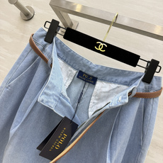 Ralph Lauren²⁶早秋爆款 天丝牛仔阔腿裤 温柔浅水洗蓝色|附赠复古腰带 高腰打褶版型 显瘦藏胯垂感在线 上身 Ralph Lauren²⁶早秋爆款 天丝牛仔阔腿裤 温柔浅水洗蓝色|附赠复古腰带 高腰打褶版型 显瘦藏胯垂感在线 上身