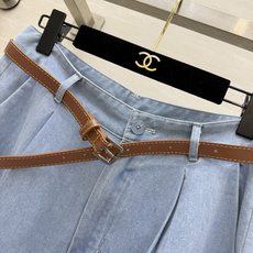 Ralph Lauren²⁶早秋爆款 天丝牛仔阔腿裤 温柔浅水洗蓝色|附赠复古腰带 高腰打褶版型 显瘦藏胯垂感在线 上身 Ralph Lauren²⁶早秋爆款 天丝牛仔阔腿裤 温柔浅水洗蓝色|附赠复古腰带 高腰打褶版型 显瘦藏胯垂感在线 上身