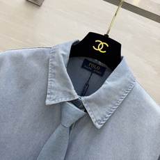 Ralph Lauren²⁶早秋复古牛仔衬衫|带同色系领带浅水洗牛仔面料 质感柔和 立体剪裁版型显高 落肩宽松不挑身材 Ralph Lauren²⁶早秋复古牛仔衬衫|带同色系领带浅水洗牛仔面料 质感柔和 立体剪裁版型显高 落肩宽松不挑身材