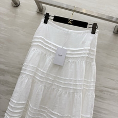 Celin♡²⁶白色分层亚麻半裙|温柔氛围感单品 通透亚麻面料 轻盈透气 自带柔和肌理感 多层风琴压褶拼接 蛋糕式分层裙 Celin♡²⁶白色分层亚麻半裙|温柔氛围感单品 通透亚麻面料 轻盈透气 自带柔和肌理感 多层风琴压褶拼接 蛋糕式分层裙