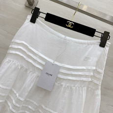 Celin♡²⁶白色分层亚麻半裙|温柔氛围感单品 通透亚麻面料 轻盈透气 自带柔和肌理感 多层风琴压褶拼接 蛋糕式分层裙 Celin♡²⁶白色分层亚麻半裙|温柔氛围感单品 通透亚麻面料 轻盈透气 自带柔和肌理感 多层风琴压褶拼接 蛋糕式分层裙