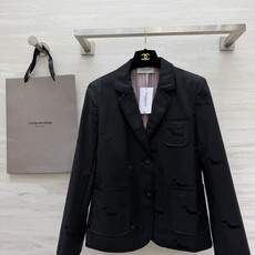 Thom brown♡²⁶经典系列hector刺绣西服 通体满铺腊肠犬立体刺绣 暗纹质感高级 利落平驳领 单排扣设计 三 Thom brown♡²⁶经典系列hector刺绣西服 通体满铺腊肠犬立体刺绣 暗纹质感高级 利落平驳领 单排扣设计 三