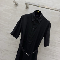 Ralph Lauren紫标系列 亚麻衬衣式长裙|老钱风天花板✨翻领 单排扣经典设计 自带同版型腰带精准收紧腰线 轻松穿 Ralph Lauren紫标系列 亚麻衬衣式长裙|老钱风天花板✨翻领 单排扣经典设计 自带同版型腰带精准收紧腰线 轻松穿