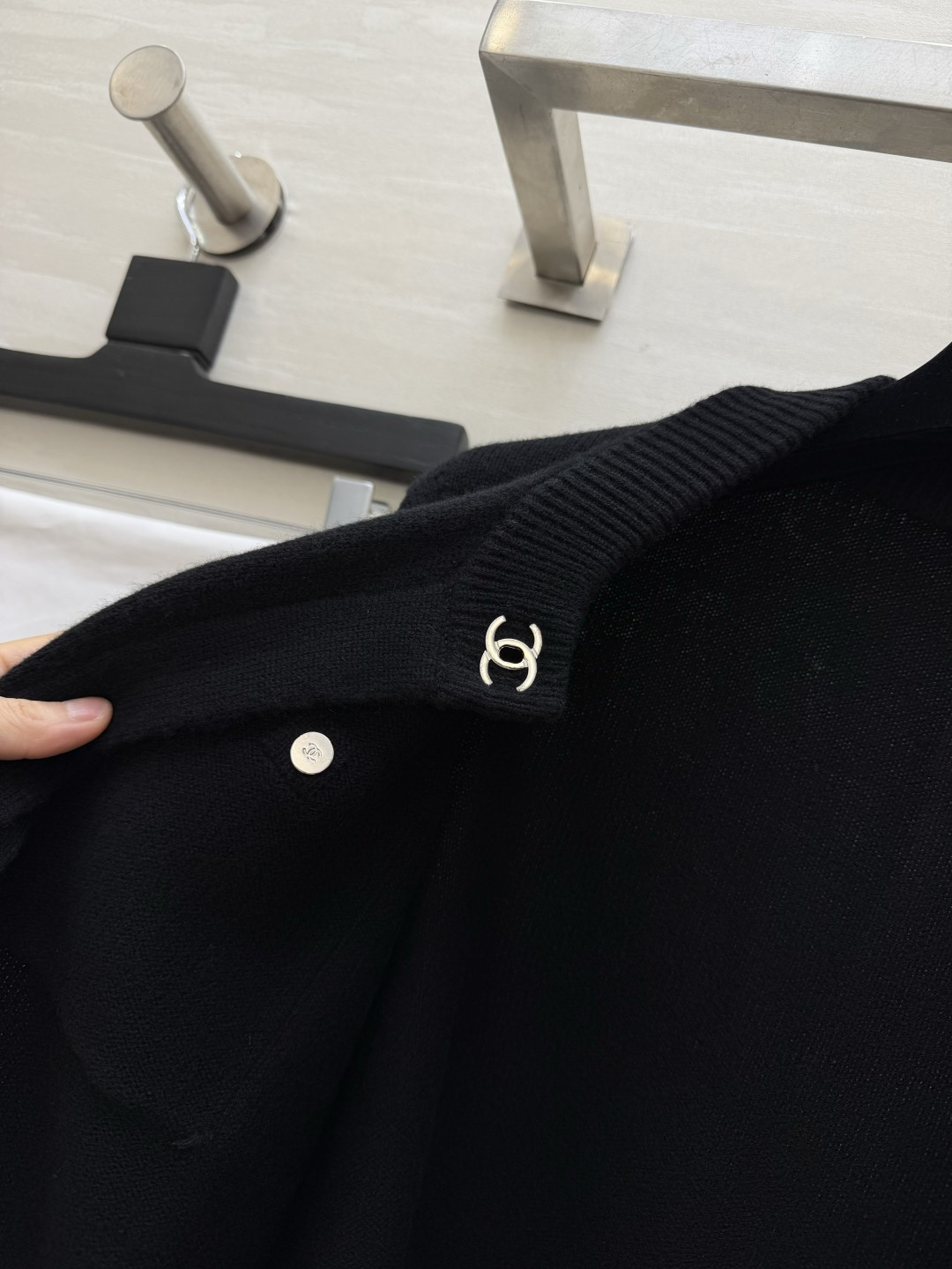 Chane♡²⁶B 书包扣四口袋长袖开衫 原版开发 高品质定制 现货来size：36/38/40（）