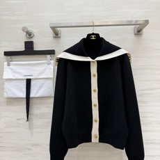 Chane♡²⁶B海军领金扣开衫 原版开发 高品质定制 现货首发size:36/38/40() Chane♡²⁶B海军领金扣开衫 原版开发 高品质定制 现货首发size:36/38/40()