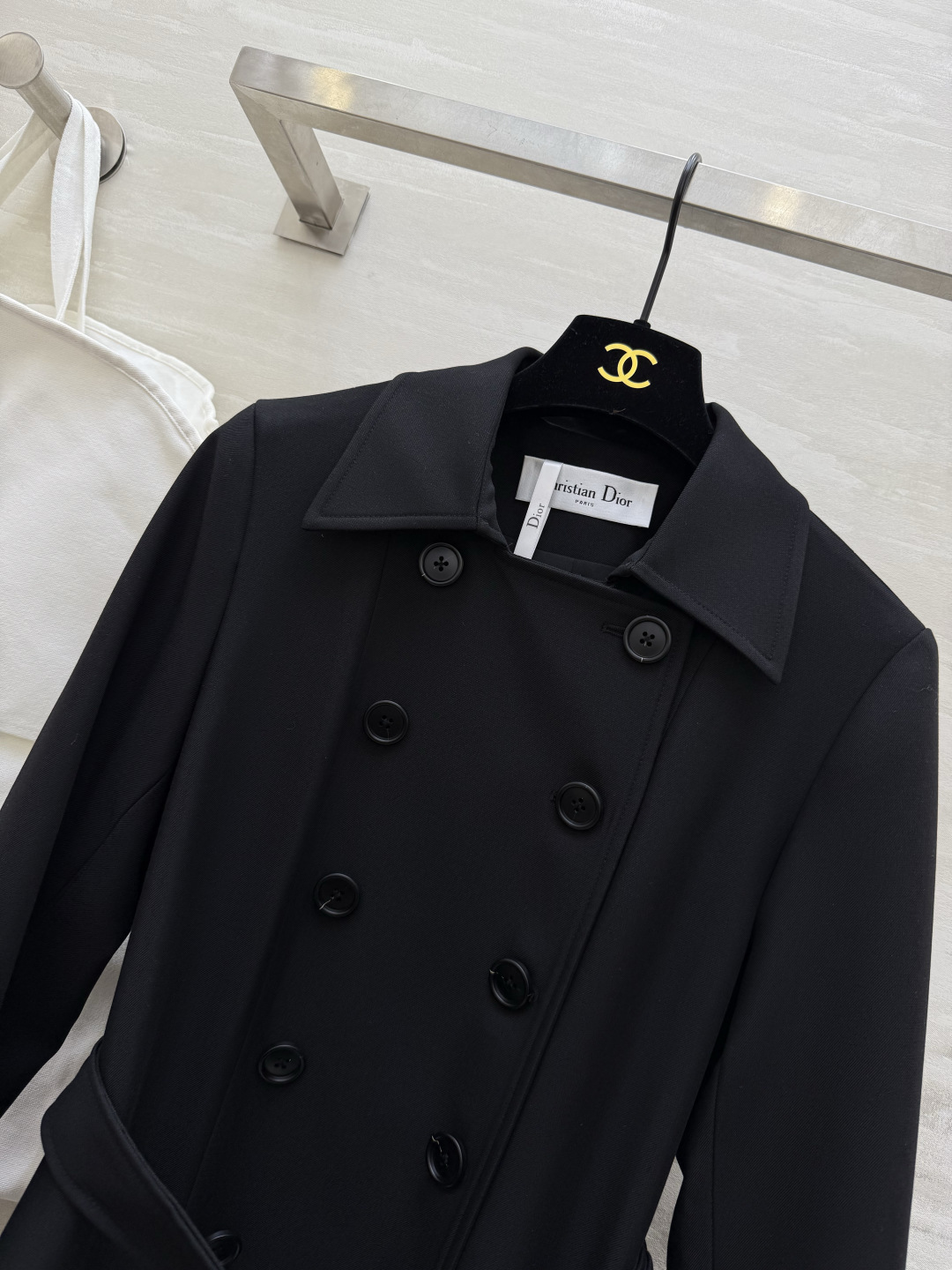 #DIO♡²⁶新款 双排扣长款风衣 高级大气 高品质定制 现货首发size：S/M/L/XL（s码肩宽：37，胸围：88