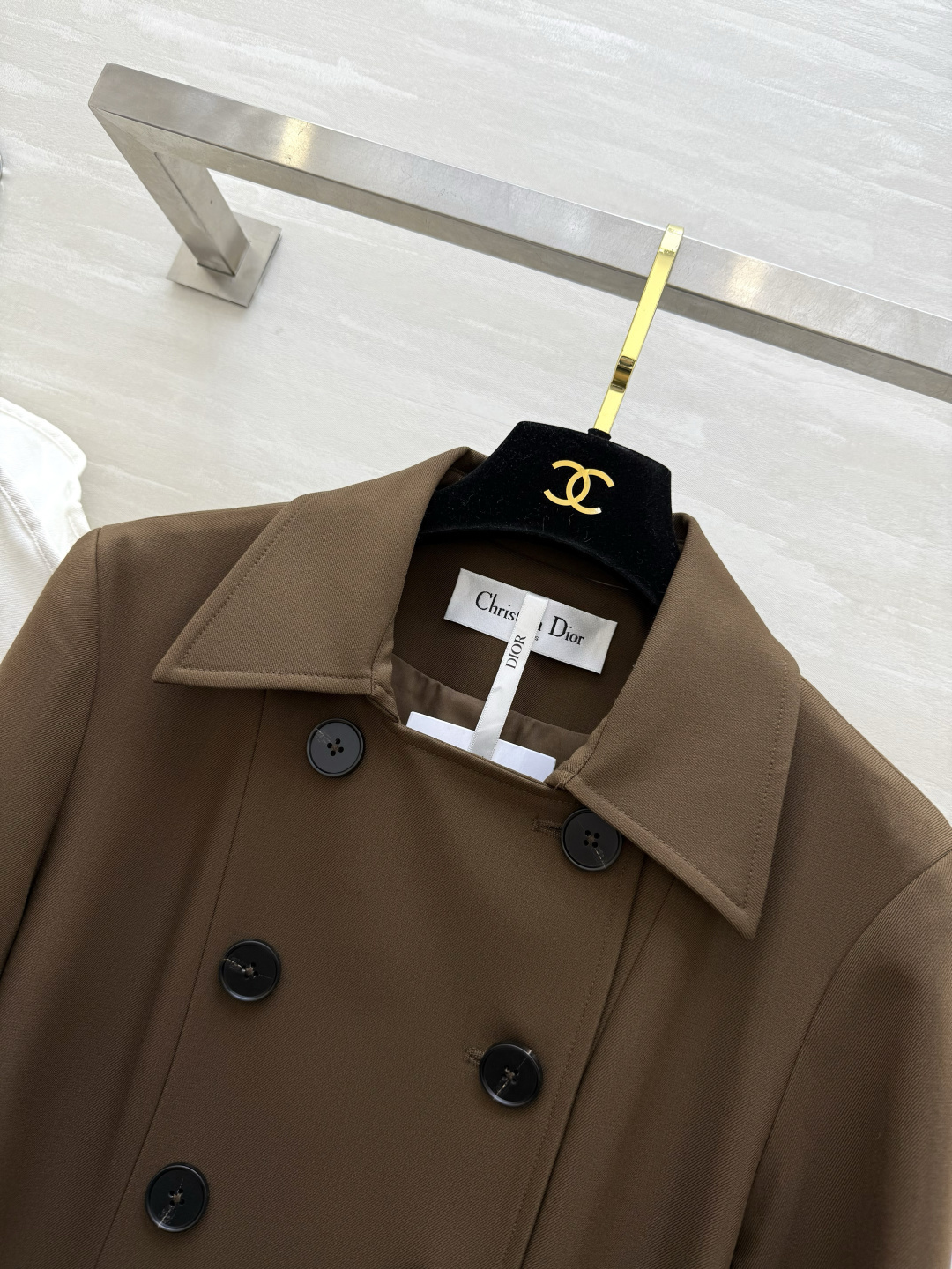#DIO♡²⁶新款 双排扣长款风衣 高级大气 高品质定制 现货首发size：S/M/L/XL（s码肩宽：37，胸围：88