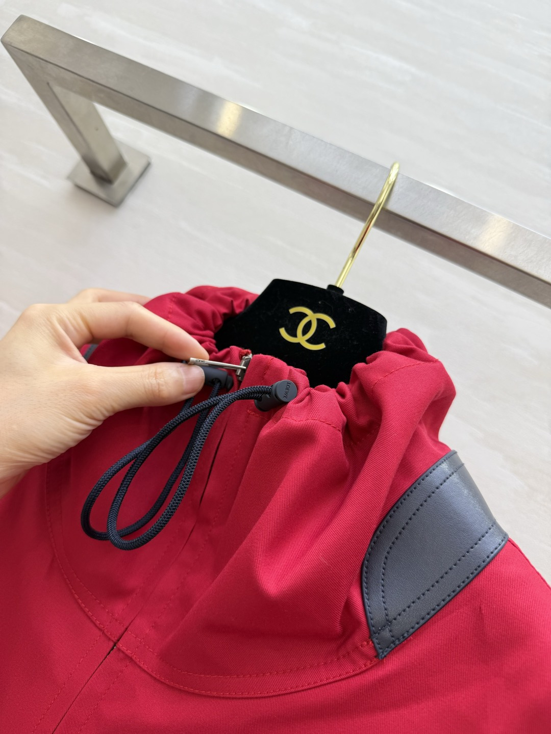 元气外套❤️🤍Loew♡²⁶抽绳工装冲锋衣 慵懒有型超好穿！高品质定制 现货首发size：36/38/40/42（38码