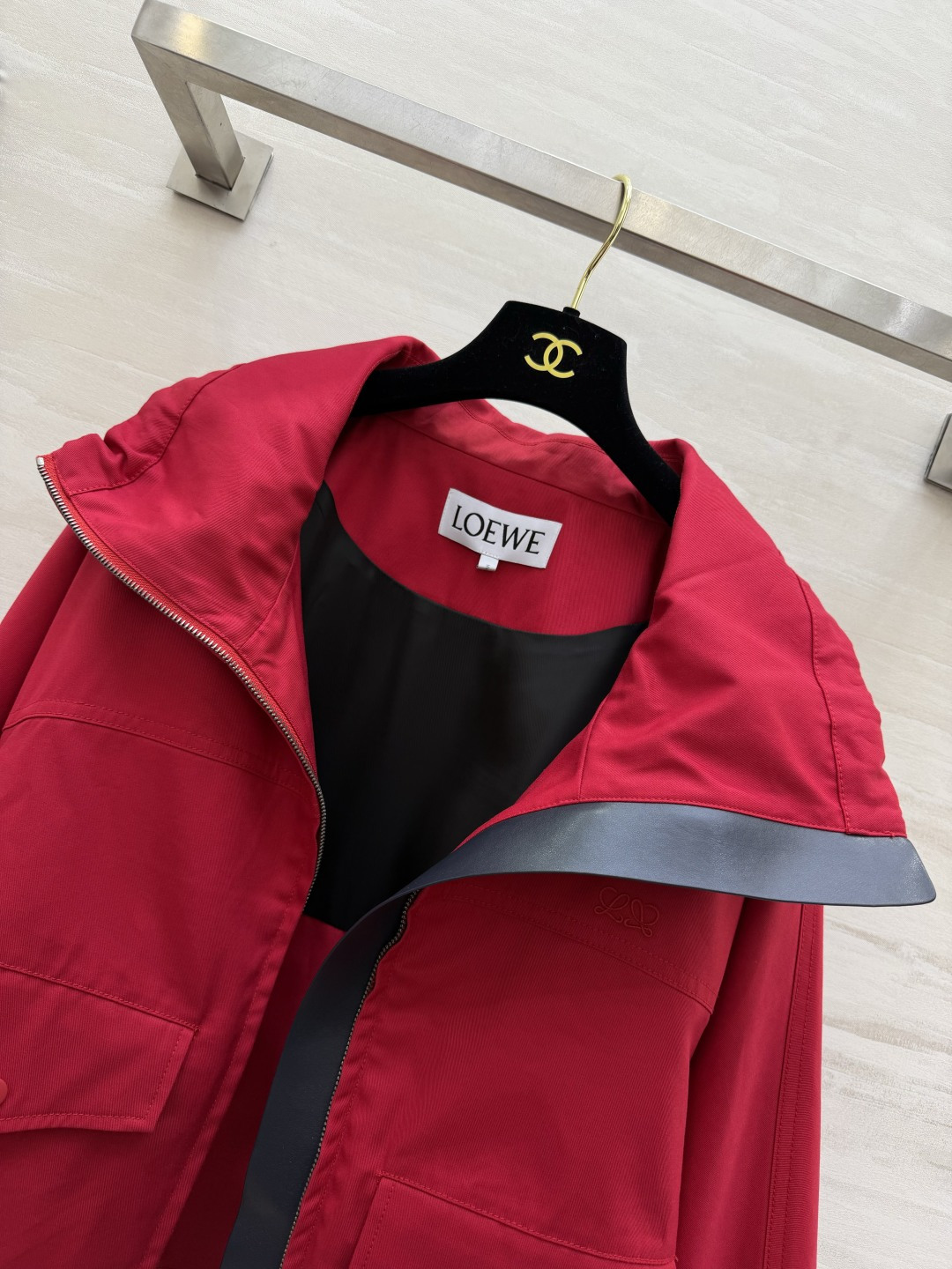 元气外套❤️🤍Loew♡²⁶抽绳工装冲锋衣 慵懒有型超好穿！高品质定制 现货首发size：36/38/40/42（38码