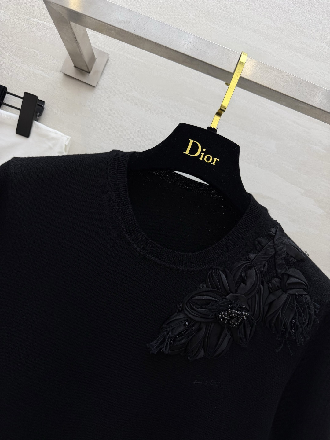 Dio♡²⁶FW 手工钉珠针织短袖 高品质定制 现货首发size：S/M/L（）