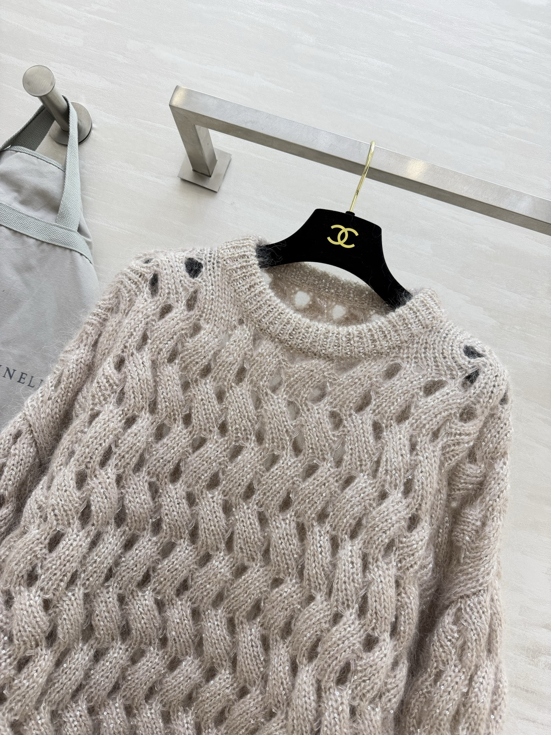 Brunello Cucinell♡²⁶马海毛绞花套头毛衣 高品质定制 现货首发size：S/M/L